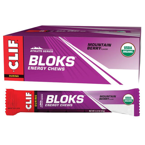 CLIF Bloks Energy Chews Mountain Berry