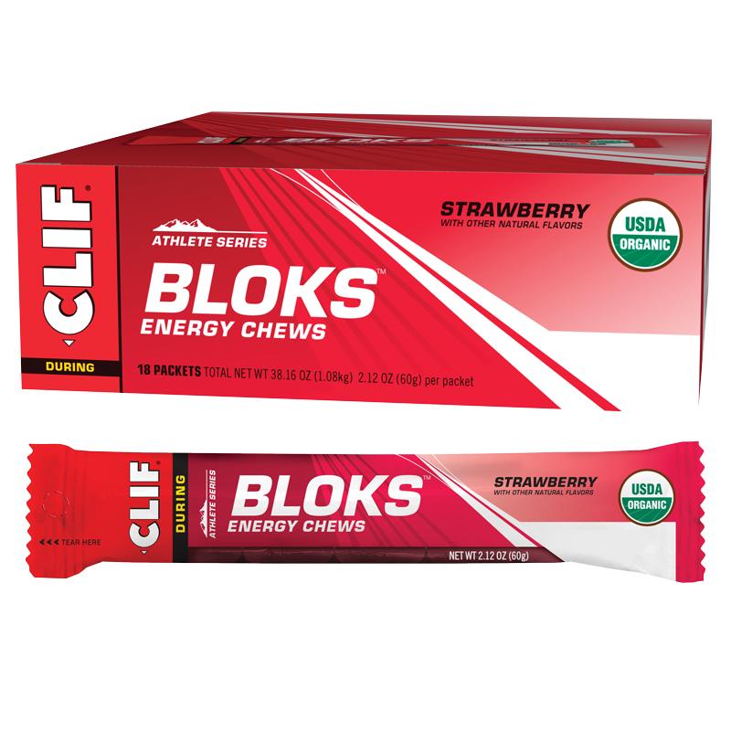 CLIF Bloks Energy Chews Strawberry