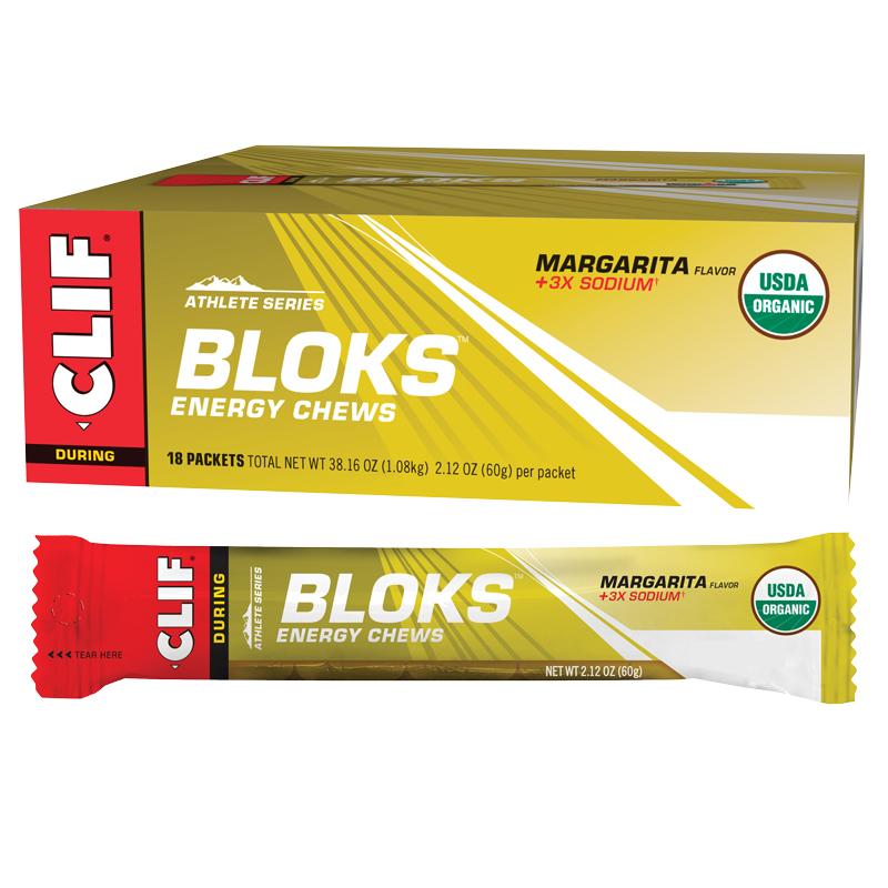 CLIF Bloks Energy Chews Margarita (150mg Sodium)