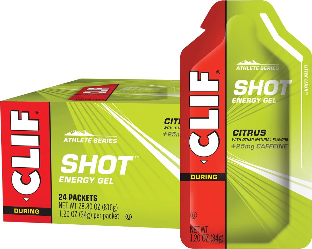 CLIF Shot Energy Gel Citrus (25mg Caffeine)