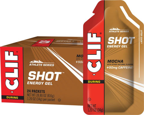 CLIF Shot Energy Gel Mocha (50mg Caffeine)
