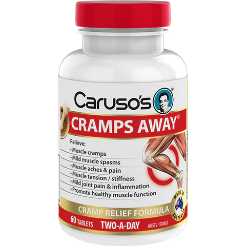 Carusos Cramps Away