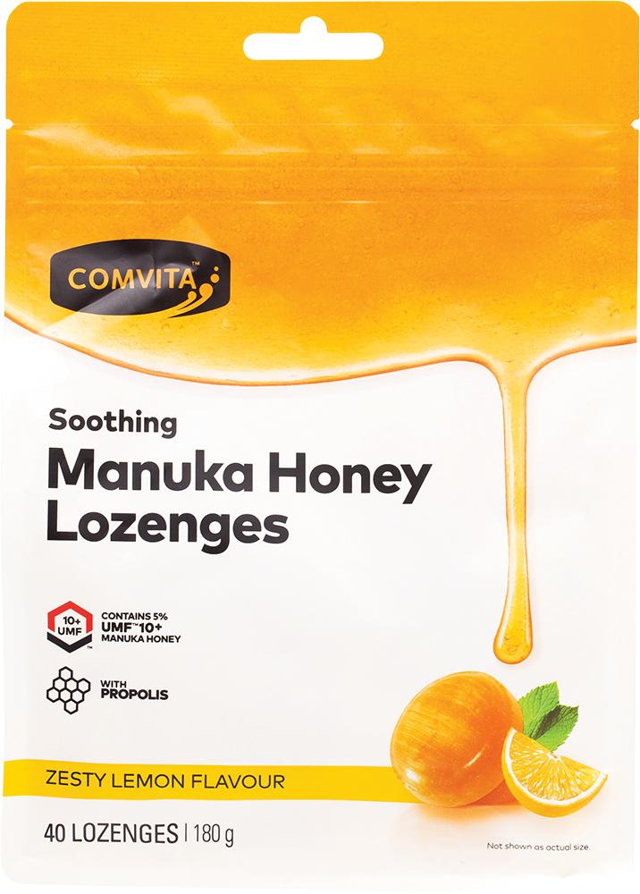 COMVITA Manuka Honey Lozenges Zesty Lemon