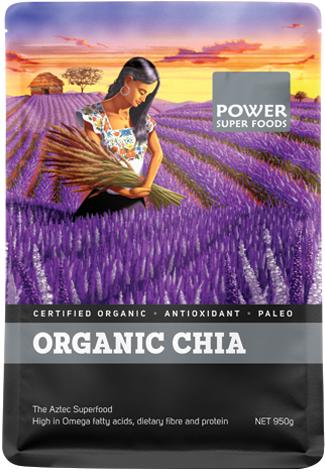 Power Super Foods Chia Seeds CertifiedOrganic
