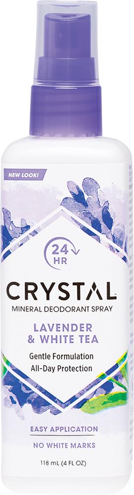 CRYSTAL Deodorant Spray Lavender & White Tea