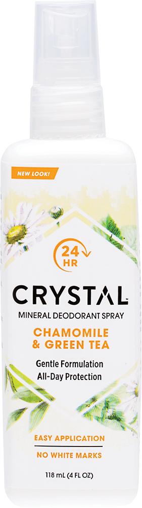 CRYSTAL Deodorant Spray Chamomile & Green Tea