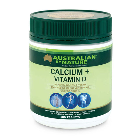 Australian By Nature Calcium 1500 + Vitamin D 500IU