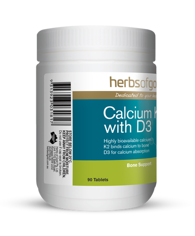 Herbs of Gold Calcium K2 w/D3