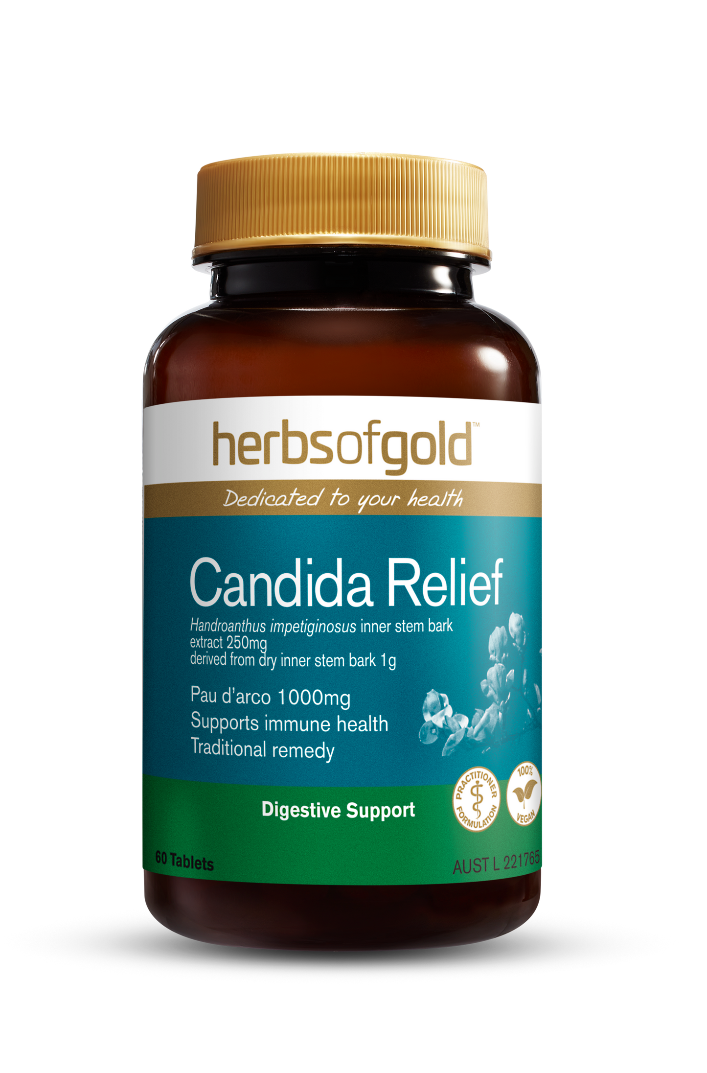Herbs of Gold - Candida Relief