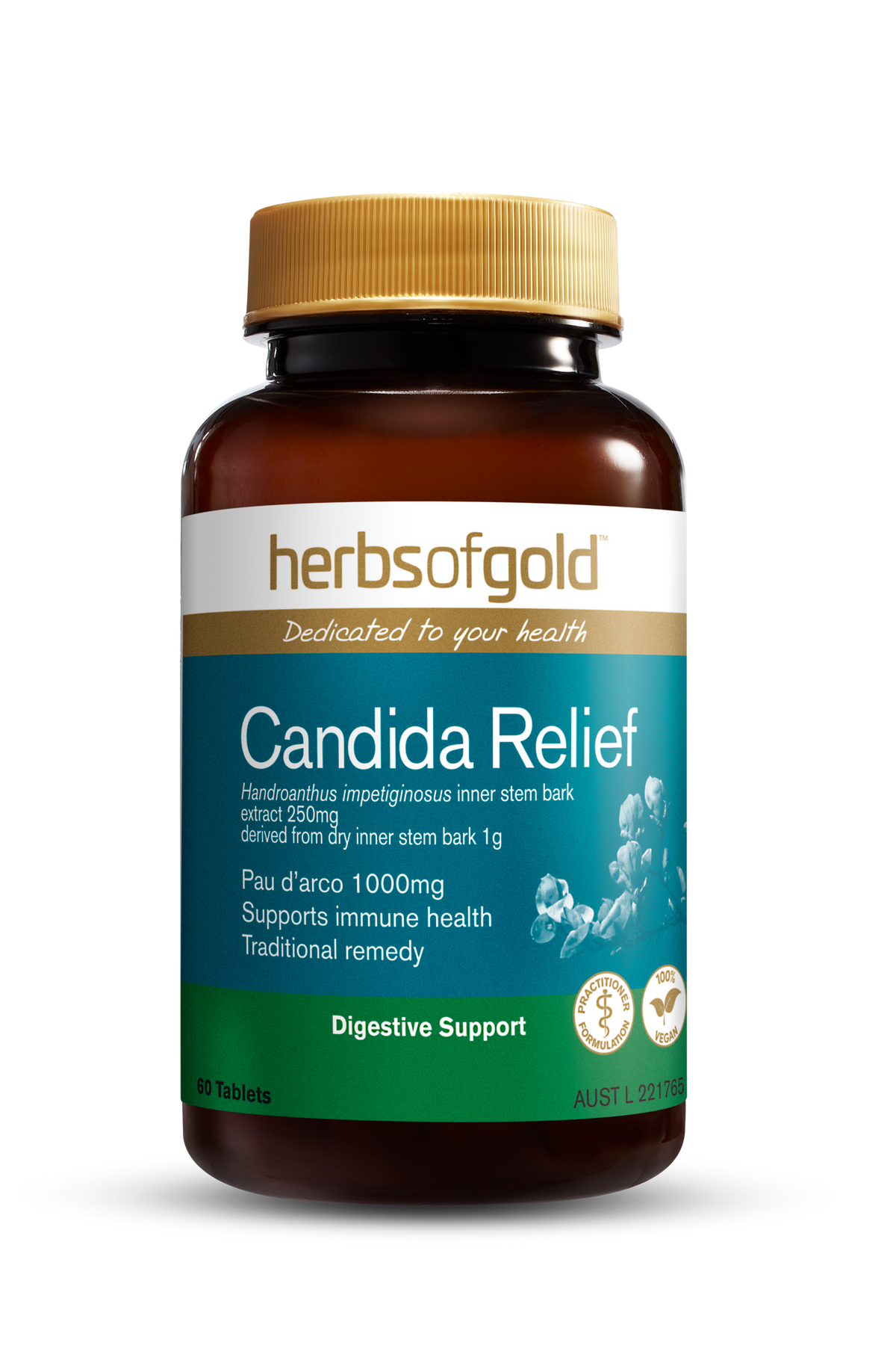 Herbs of Gold - Candida Relief