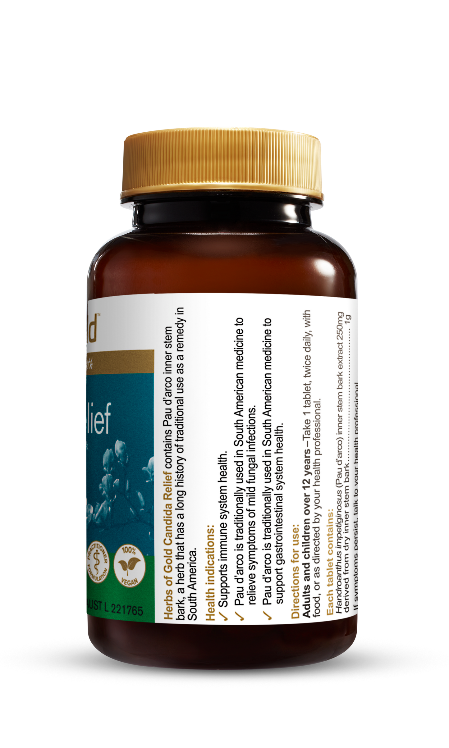 Herbs of Gold - Candida Relief