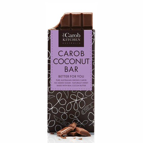 The Carob Kitchen Carob Coconut Bar