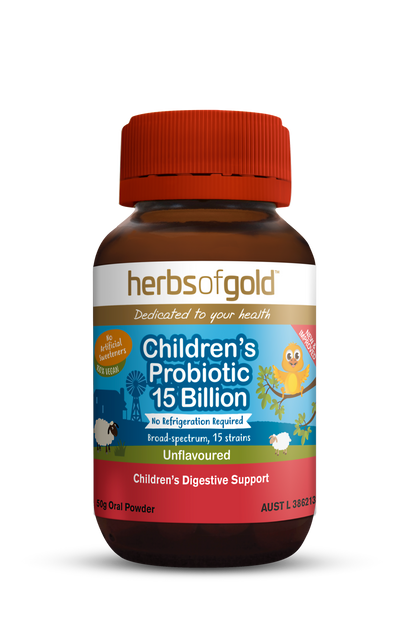 Herbs of Gold - Children's Probiotic 15 Billion