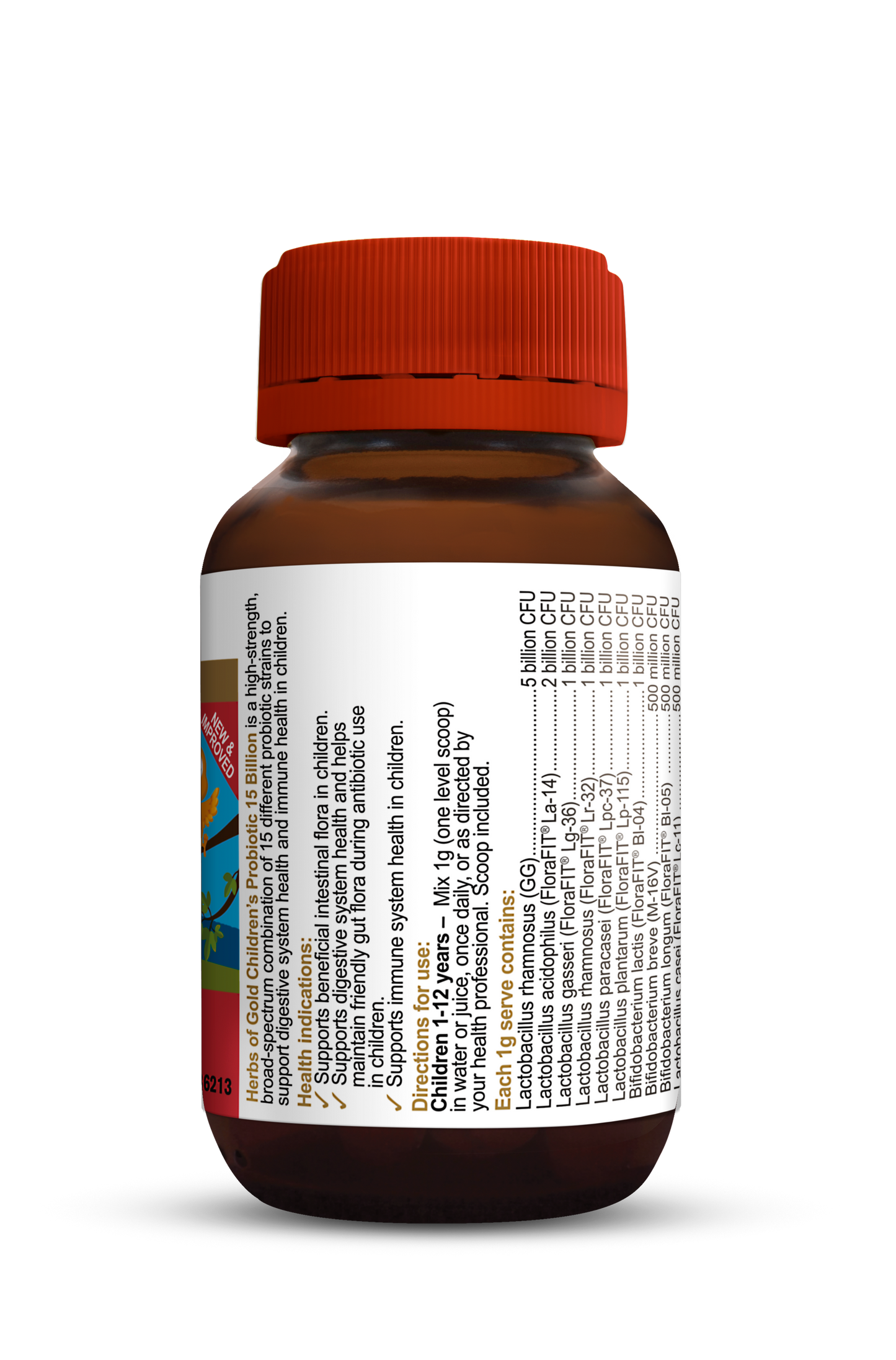 Herbs of Gold - Children's Probiotic 15 Billion
