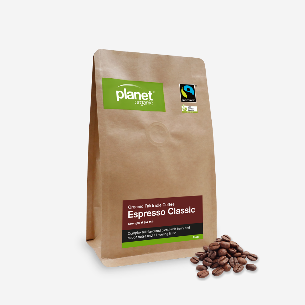 Planet Organic Espresso Classic Whole Bean
