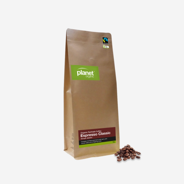 Planet Organic Espresso Classic Whole Bean
