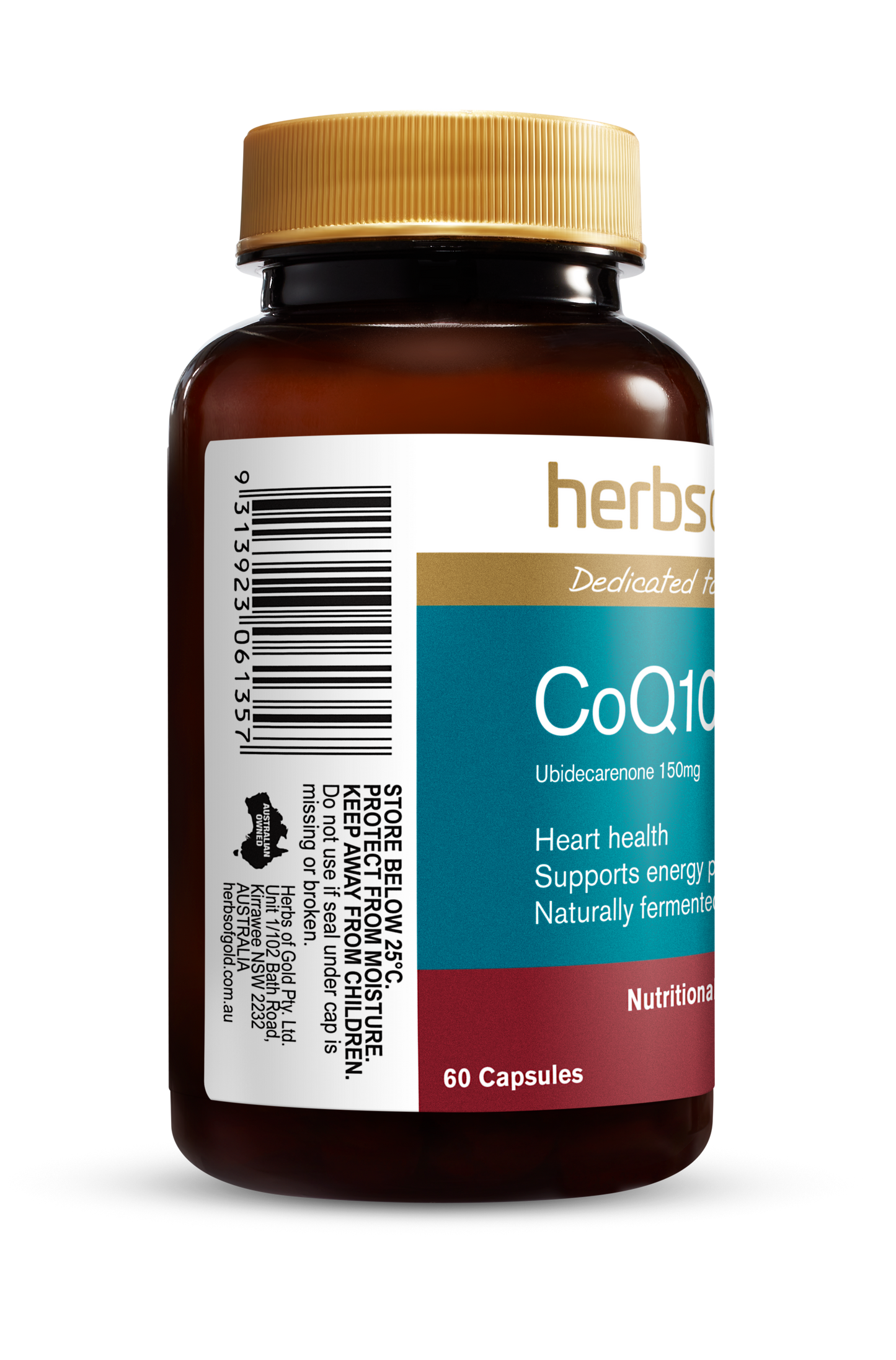 Herbs of Gold - Co Q10 150 Max