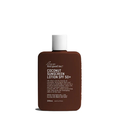 We Are Feel Good Inc Coconut Sunscreen SPF50+