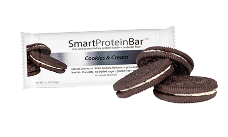 Smart Protein Bar Cookies & Cream