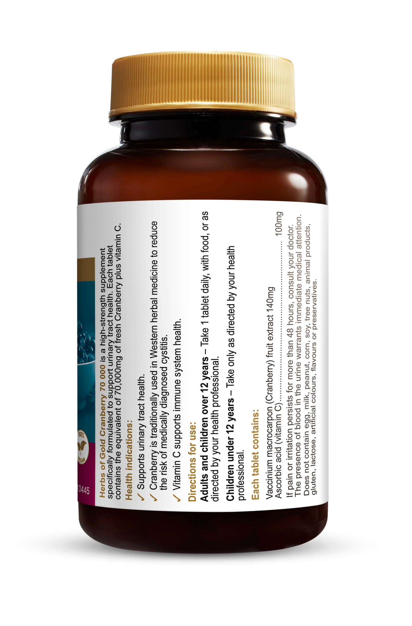 Herbs of Gold - Cranberry 70 000