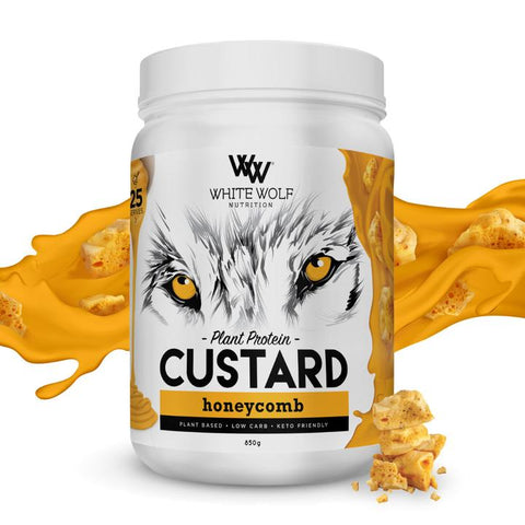White Wolf Nutrition Plant Protein Custard Honeycomb