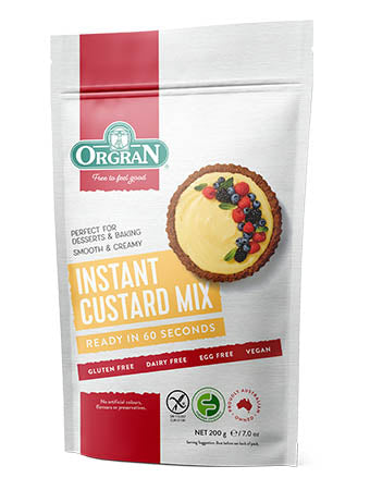 Orgran Instant Custard Mix Pouch