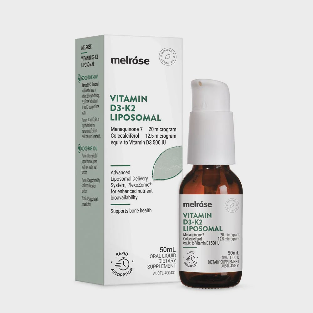 Melrose Vitamin D3-K2 Liposomal