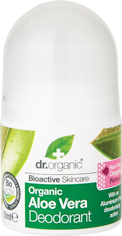 DR ORGANIC Roll-on Deodorant Organic Aloe Vera