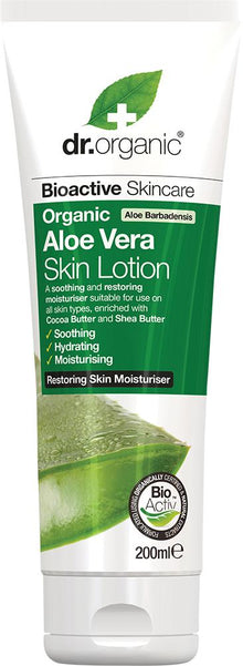 Dr Organic Skin Lotion Organic Aloe Vera