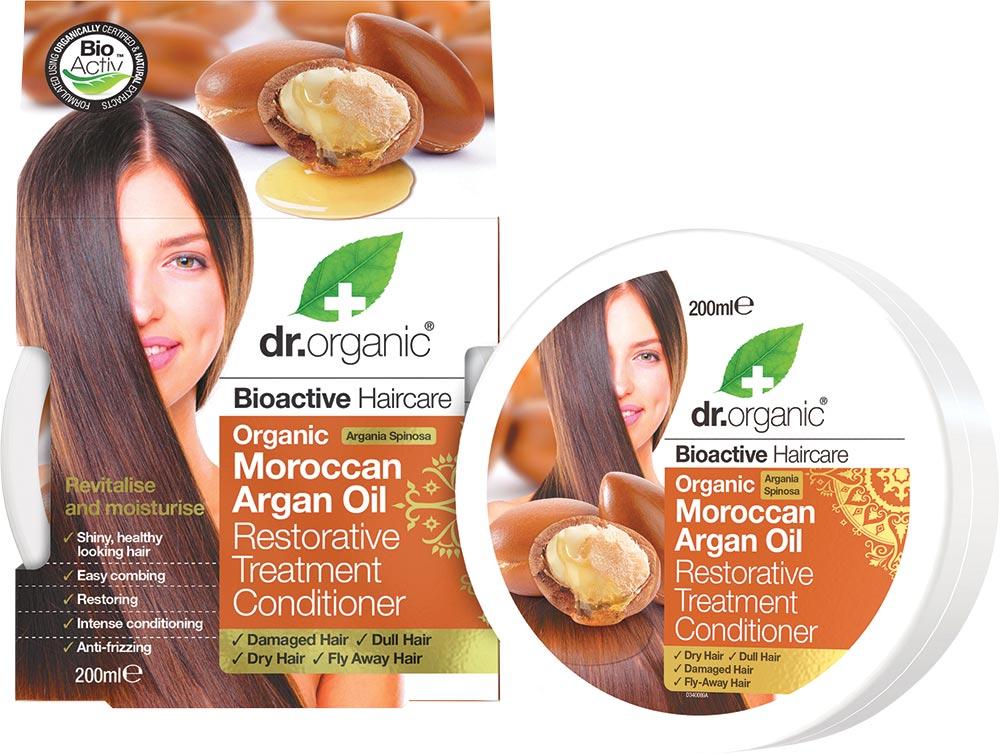 Dr Organic Conditioner Restorative Organic Moroccan Argan Oil