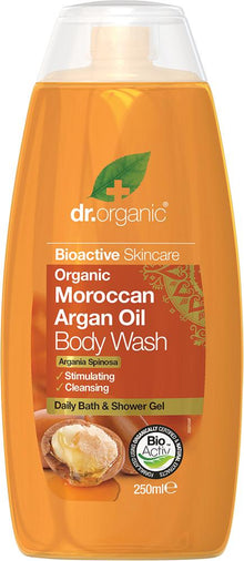 Dr Organic Body Wash Organic Moroccan Argan Oil