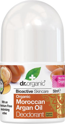 Dr Organic Roll-on Deodorant Organic Moroccan Argan Oil