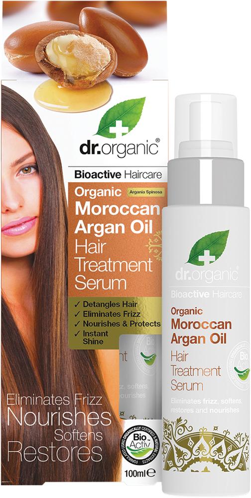 Dr Organic Hair Treatment Serum Organic Moroccan Argan Oil