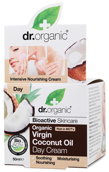 Dr Organic Day Cream Organic Virgin Coconut Oil