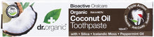 Dr Organic Toothpaste Organic Virgin Coconut Oil