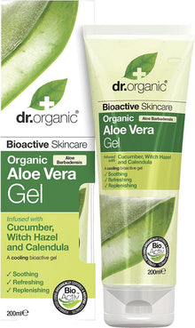 Dr Organic Aloe Vera Gel with Cucumber Organic Aloe Vera