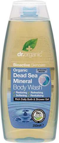 DR ORGANIC Body Wash Organic Dead Sea Mineral