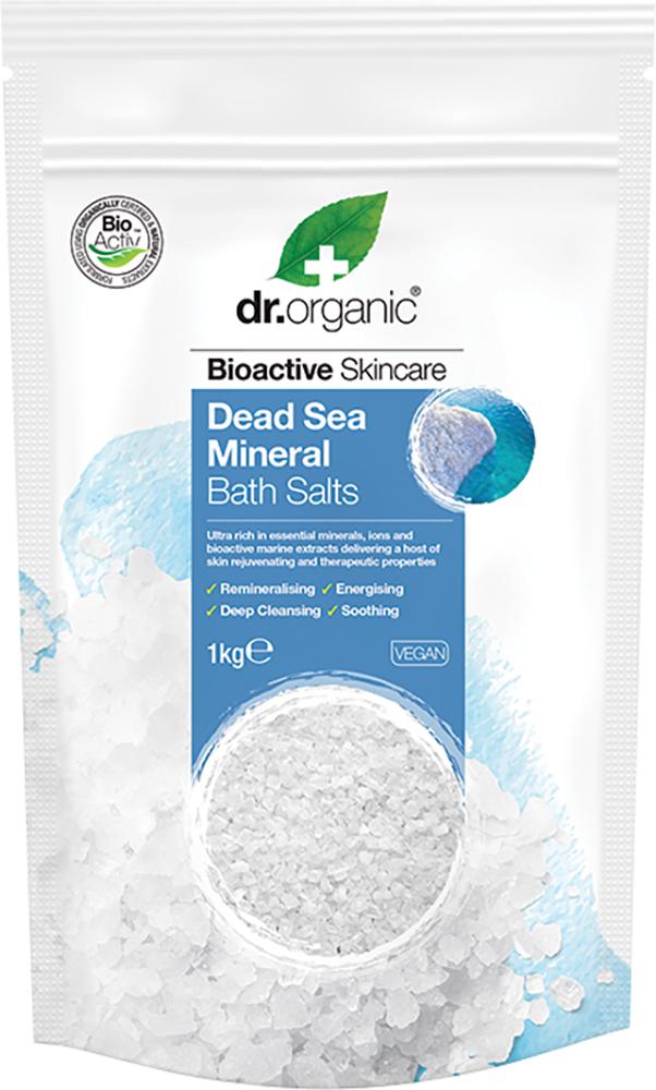 DR ORGANIC Mineral Bath Salt Organic Dead Sea Mineral
