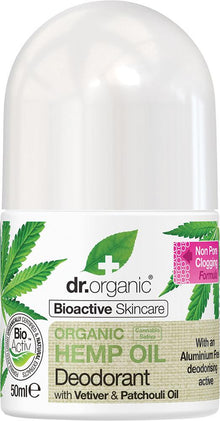 Dr Organic Roll-on Deodorant Organic Hemp Oil