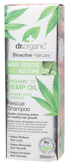 Dr Organic Rescue & Restore Shampoo Organic Hemp Oil