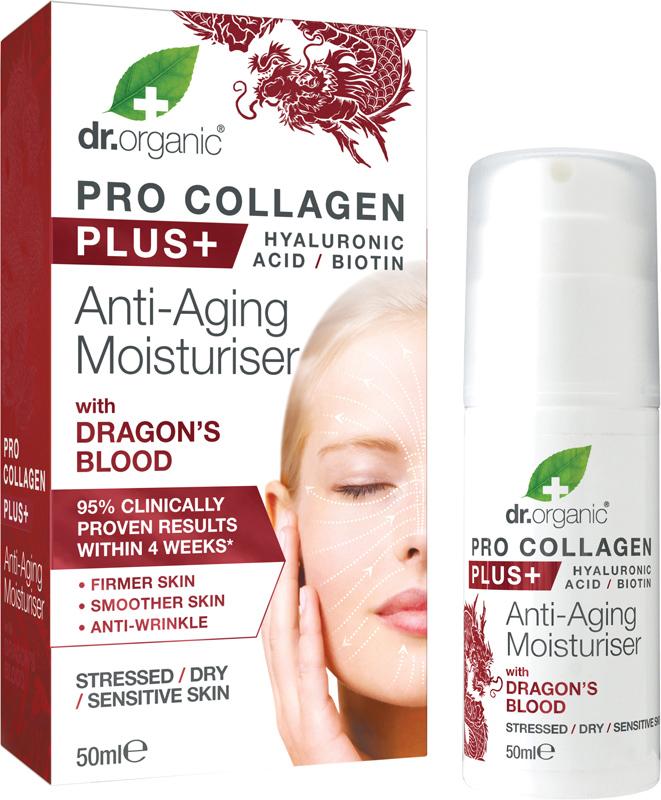 Dr Organic Pro Collagen Plus+ Anti Aging Moisturiser Dragon Blood
