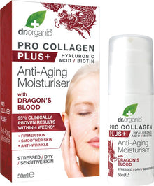 Dr Organic Pro Collagen Plus+ Anti Aging Moisturiser Dragon Blood