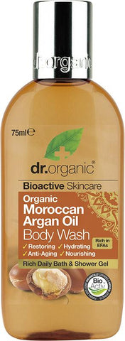 DR ORGANIC Body Wash (Mini) Organic Moroccan Argan Oil