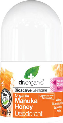 Dr Organic Roll-on Deodorant Organic Manuka Honey
