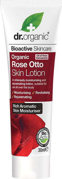 Dr Organic Skin Lotion (Mini) Organic Rose Otto