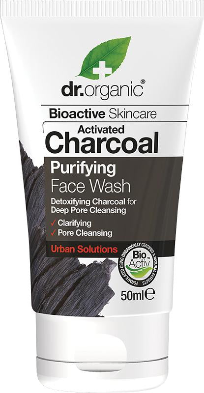 Dr Organic Face Wash (Mini) Activated Charcoal