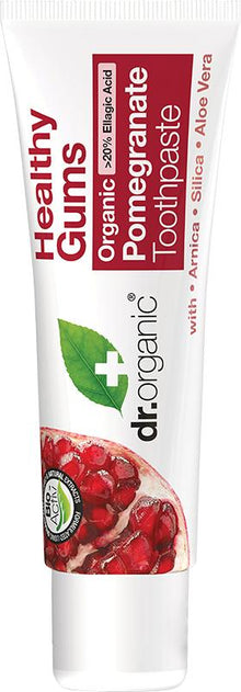Dr Organic Toothpaste (Mini) Organic Pomegranate