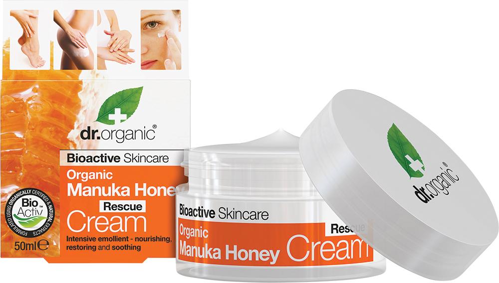 Dr Organic Rescue Cream Organic Manuka Honey