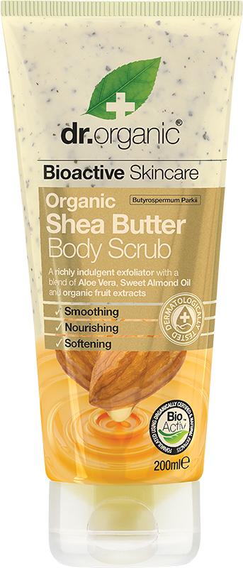 Dr Organic Body Scrub Organic Shea Butter