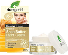 Dr Organic Night Cream Organic Shea Butter